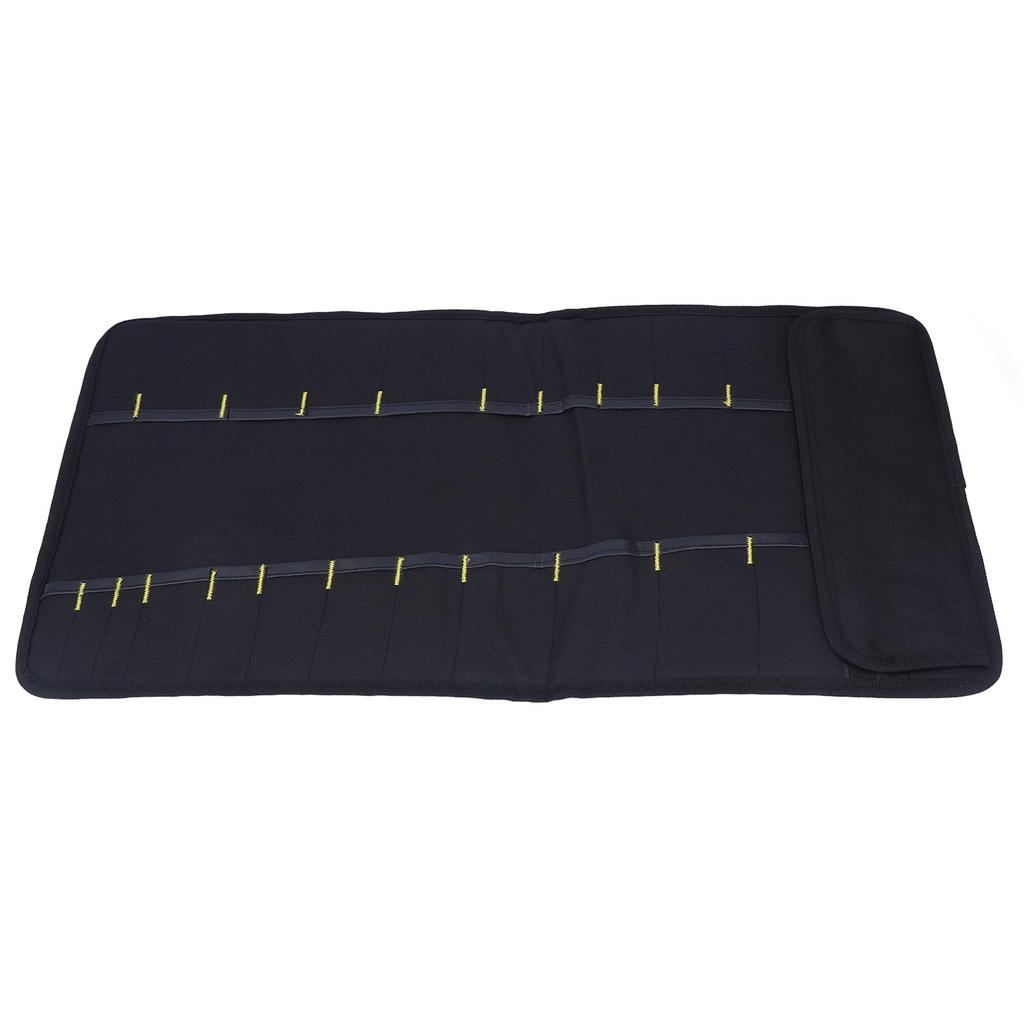 Chef Knife Roll Storage Bag Foldable Oxford Cloth Cutter Carrying Bag Portable for Cook Baker