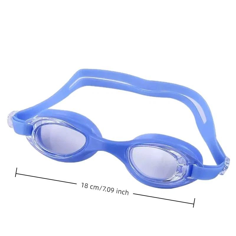 1 Pieza Gafas de Natación Impermeables Antivaho Ajustables, Gafas de Natación de Marco Pequeño, Adecuadas Para Natación y Buceo