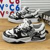 Men's Shoes Summer 2 New Mesh Breathable Niche Design Casual Board Shoes Student Platform Versatile Sports Trendy Shoes