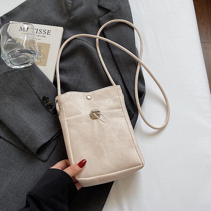 Handytasche im minimalistischen Stil, Umhängetasche, kleine Geldbörse, vielseitig für die Uni, Pendeltasche zum Umhängen