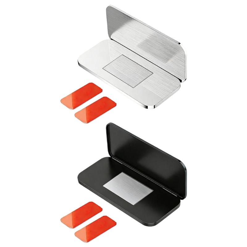 Heavy Duty Stainless Steel Magnetic Cabinet Door Catches Adhesive Drawer Magnets Magnetic Door Holder for Cabinets