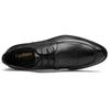 Men's Genuine Leather Pointed Toe Loafers - Non-Slip, Low Heel, Business Casual Shoes