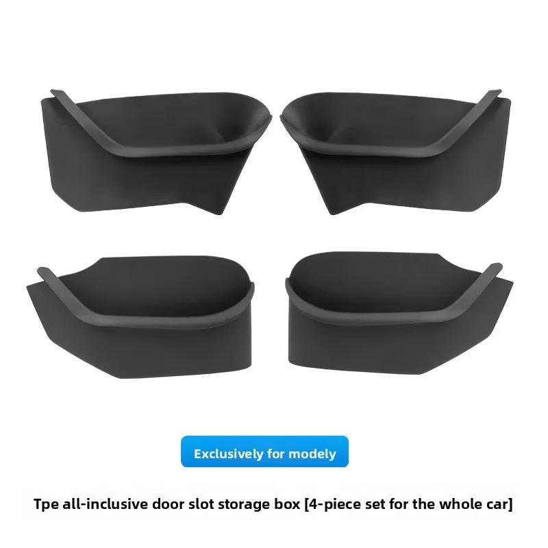 Car Sticker For Tesla Model3 Y Juniper Highland YL 6-seater 2025 2026 Door Storage Box Slot Storage Box Wholesale Modification C