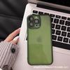Apple 14 Phone Case iPhone 16 Pro Max with Built-in Lens Protector Transparent 15/13 XS/XR/7P Anti-Fingerprint