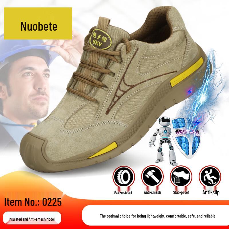 Ruobet Men s Lightweight 10KV Insulated Safety Electrician Shoes