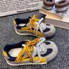 2025 Early Autumn German Training Shoes Retro Lightweight Soft Sole Small Sports Shoes Pair of Shoelaces Thick Sole Breathable Mesh Women's Shoes