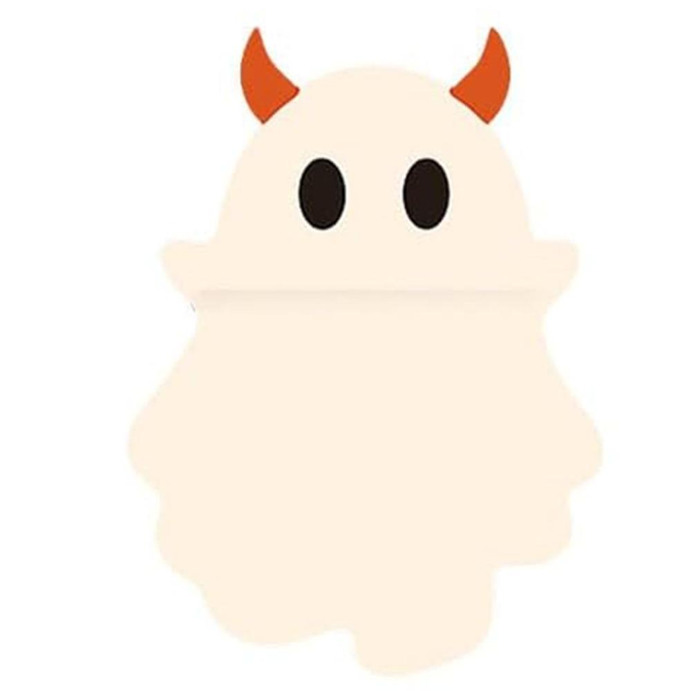 Mini Telephone Topper Stick-On Ghost Phone Charm Cute Ghostees Mystery Phone Buddy for All Phones