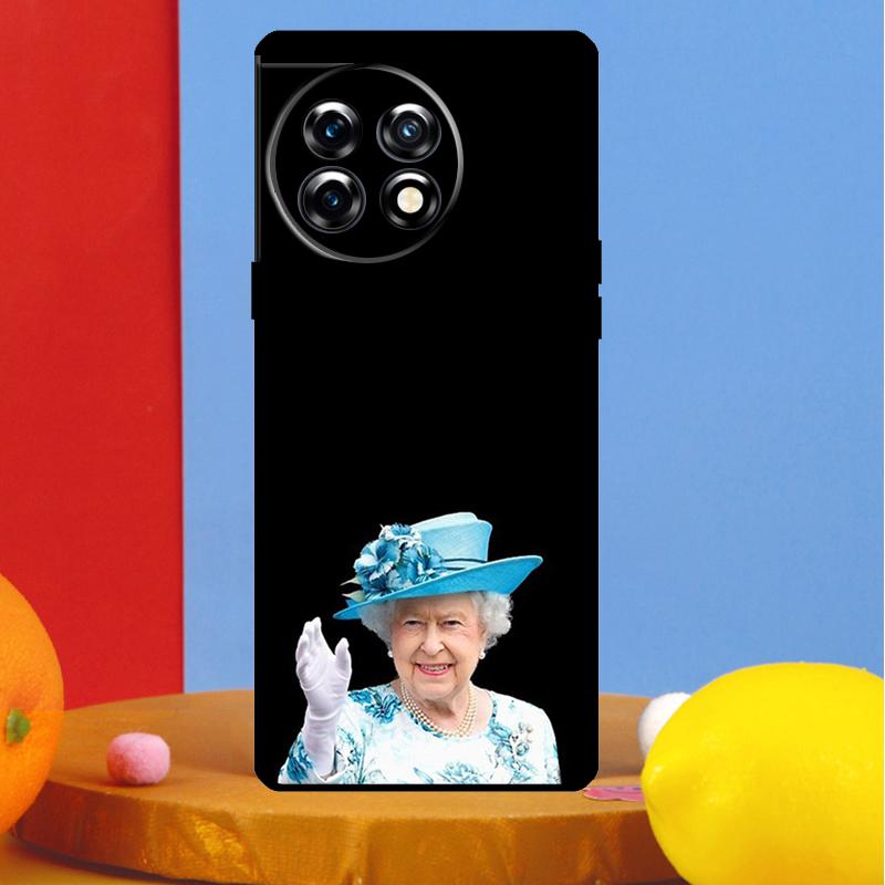 

Queen Elizabeth II Cover For OnePlus Nord CE 4 2 3 Lite N30 N10 N20 OnePlus 13R 13 12 12R 11 10 Pro 10T 8T Case OnePlus Nord N20