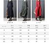Cotton Linen Long Solid Color Round Neck Fashion for and Plus Size Dress [JINJUDUO] Loose-fitting Dress, Spring, Summer, Fall, (Black, M)
