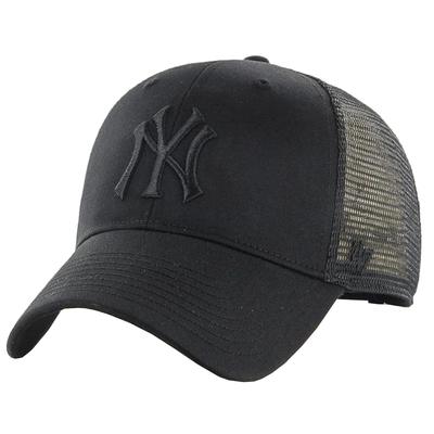 47 BRAND MLB New York Yankees Branson Cap, Unisex Black Cap