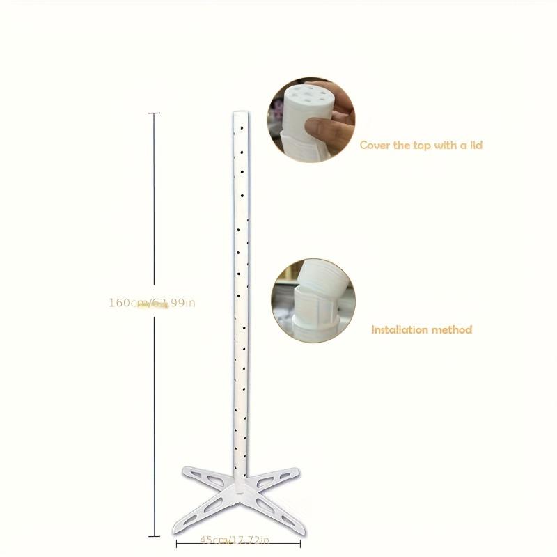 A Set of Balloon Display Stands for Bubble Balls Support Columns for Festive Events and Wedding Decoration Party Balloon Display