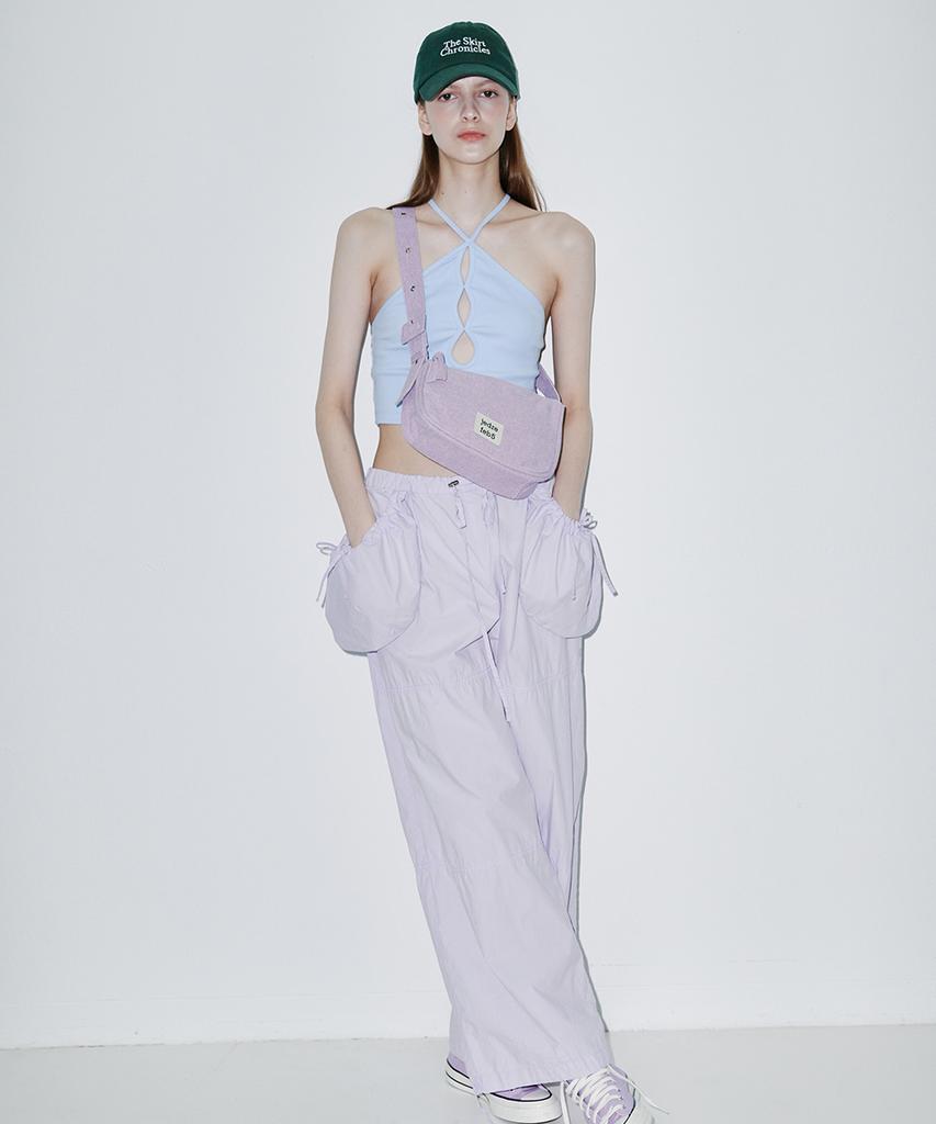 Jedrefeb5 Slant Shoulder Bag Purple