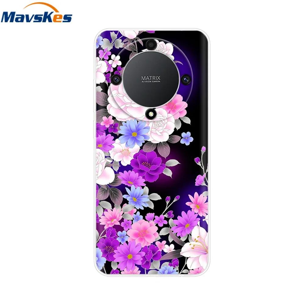 Phone Case For Honor X9A Case Silicone Soft Shockproof Fundas For Huawei Honor X9A Back Cover HonorX9A RMO-NX1 Clear Phone Cases