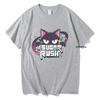 Blaue Anime Archiv T-Shirts Sugar Rush Lustige Unisex/Damenbekleidung Unisex Streetwear Unisexga Cosplay Kleidung Baumwolle Grafik T-Shirts