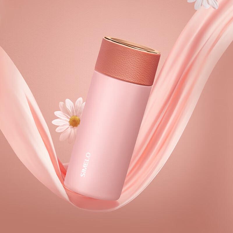 SIMELO Изолированная бутылка для чая и воды из чистого титана 350ML