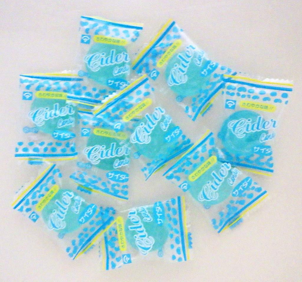 Bonbons Kinsen Cider Grande Taille 100 Pièces Cuisson au Feu Direct Utilisation Commerciale Pack Économique Saveur Cider