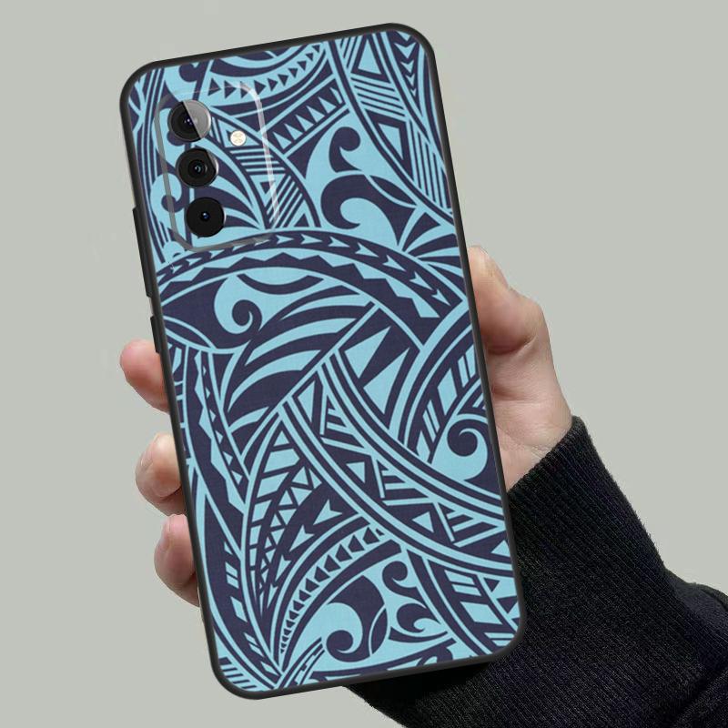 Maori Tribal Samoan Polynesian Print Case For Samsung Galaxy A56 A36 A16 A33 A13 A23 A52 A32 A12 A54 A34 A14 A53 A15 A35 A55 A17