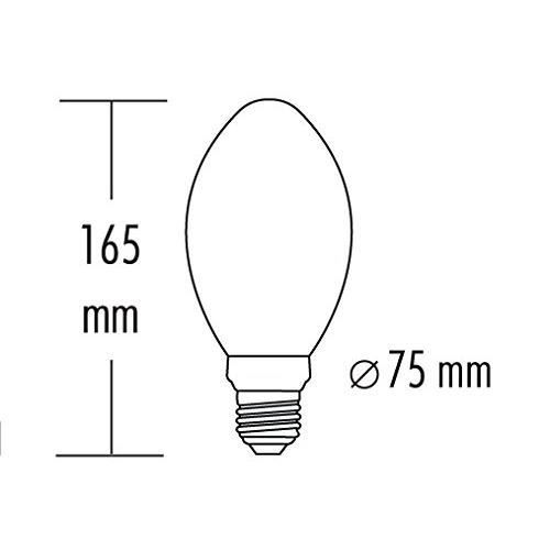 Greenandco 8x Ampoule à LED Décorative Style Vintage Rétro Industriel Antique Edison E27 B75 4W 200lm 1800K (blanc très chaud) 320