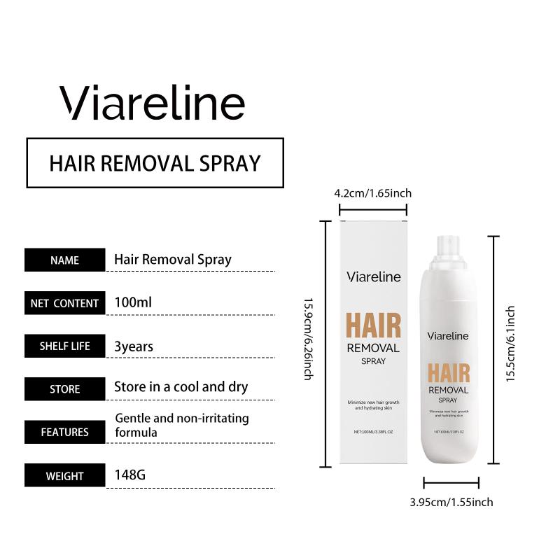 Unisex Painless Body Hair Removal Spray Deep Hydration Removes Hair Inhibits Growth For Legs Arms Back In Summer