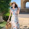 High-End Women's Dopamine Summer Beach Dress - 2026 Autumn New Arrival Long Skirt