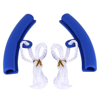 2Pcs Car Motorcycle Wheel Rim Protectors Tire Edge Protection Tyre Repairing Tools Blue