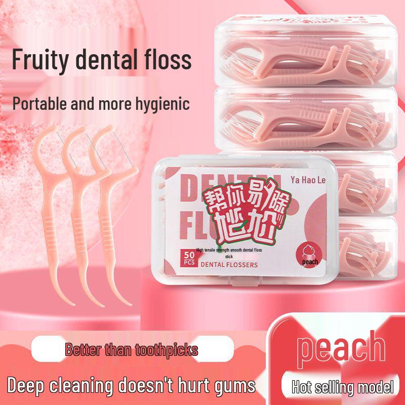 Individually Packaged Ultra-Fine Dental Floss Picks - Family Pack