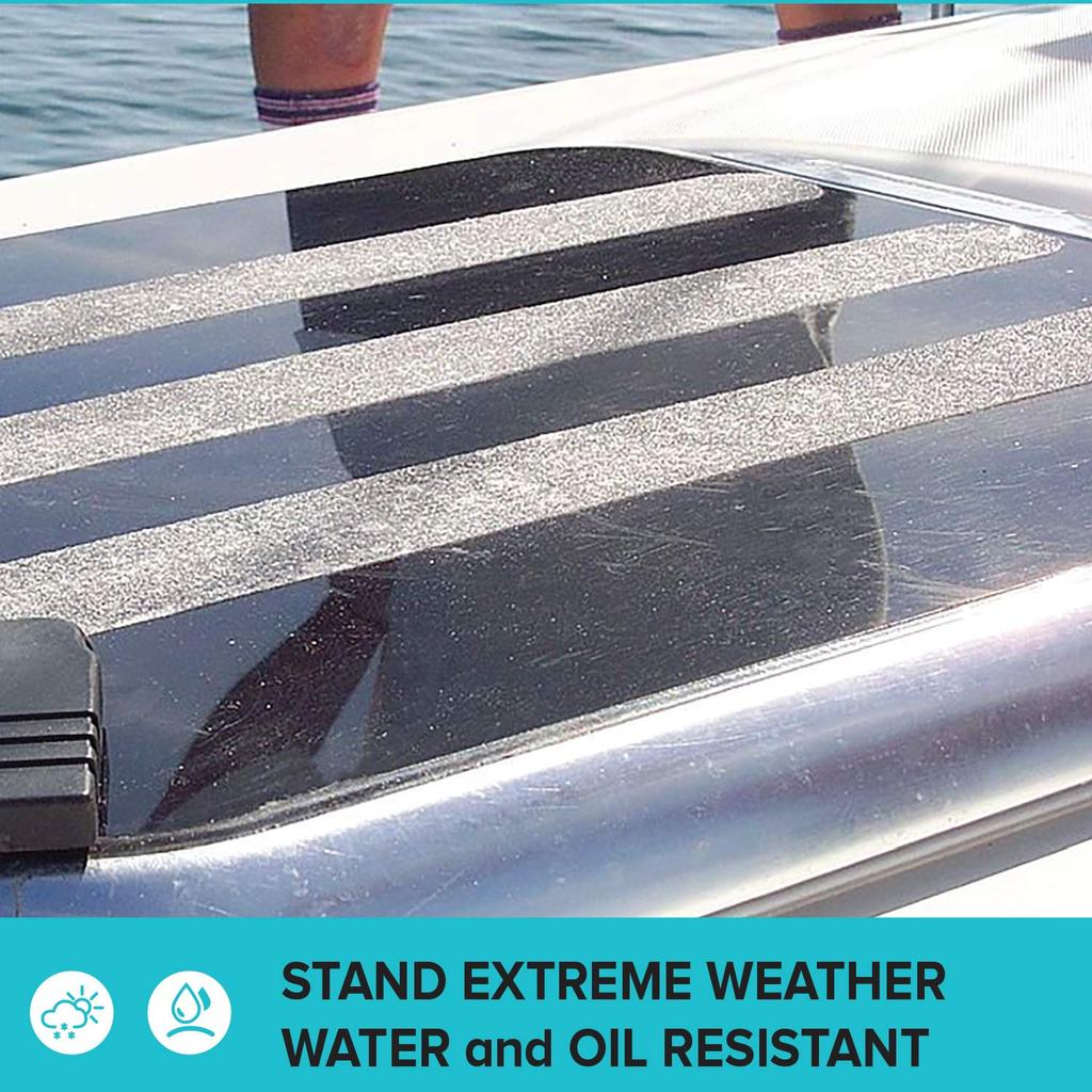 transparent anti-slip tape, waterproof and anti-slip, providing excellent grip, suitable for bathtubs, boats and stairs