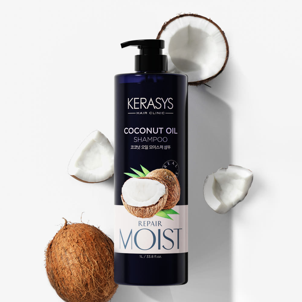 KERASYS Real Nature Coconut Oil Shampoo 1L