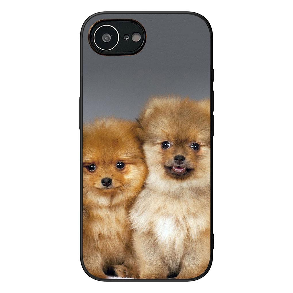 Soft Cover for Apple iPhone 13 12 Mini XS 11 Pro Max 7 8 Plus + XR SE 2022 2020 SE3 Coque Phone Case Pomeranian Poodle Dog