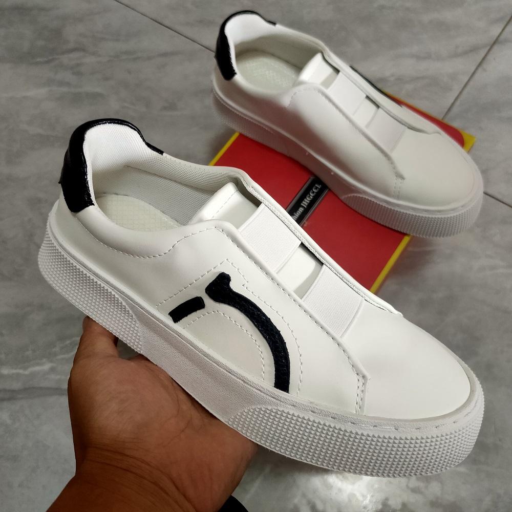 Skateboard Shoes Leather Korean version casual shoes with sneakers Men's tennis shoes A3