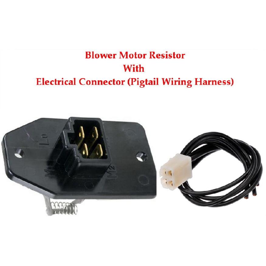 BMR577 Blower Motor Resistor W/ Electrical Connector Fits Civic CRX 1998-1991
