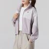 Under Armour Color Block Running Windbreaker Jacket Women jackets Purple 1389631-009