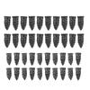 40 Pcs Tire Repair Rubber Nails, Tire Repair Rubber Screws, Perfect Sealing for Cars Motorcycles Trucks Buses Agricultural Tires