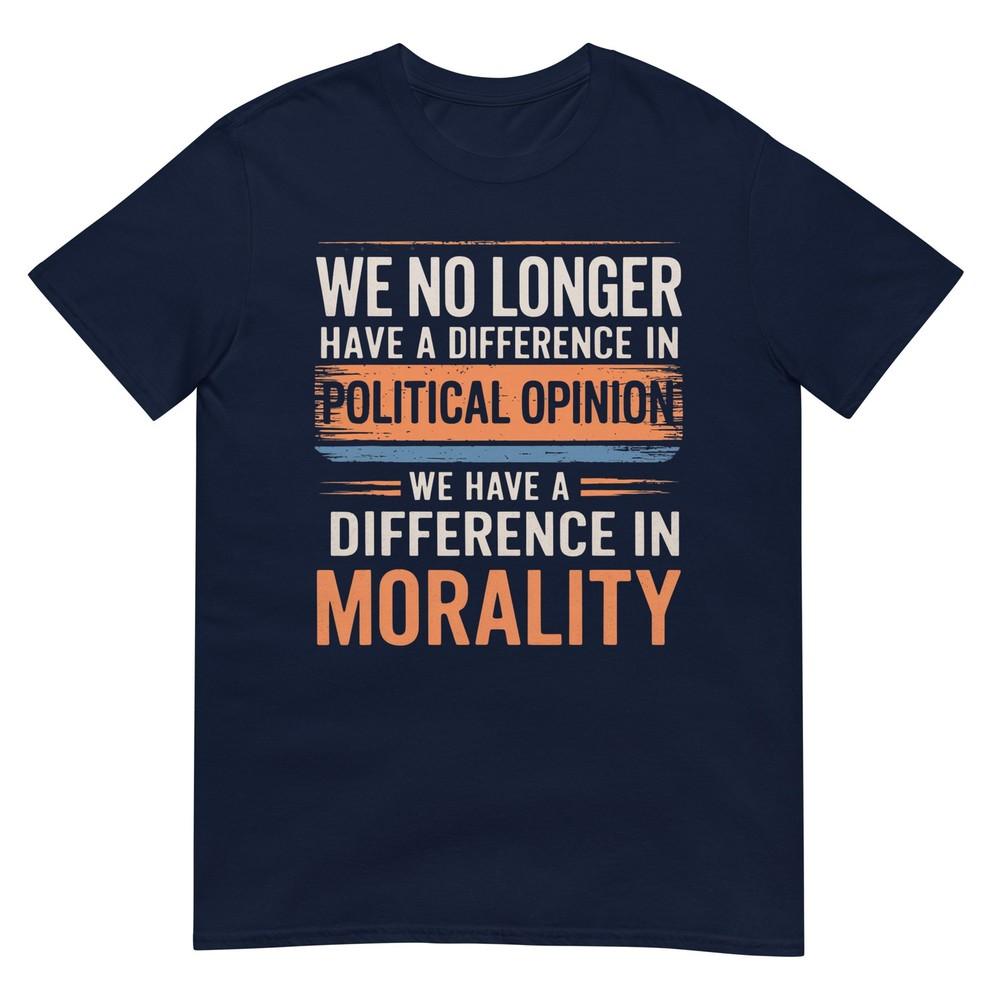 We No Longer Have A Difference In Political Opinion Vintage TShirt S