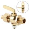 Motorcycle Inner Oil Fuel Faucet Replacement Brass Petcock 1/8"-1/4" Fuel Tap Suitable For Vintage Motorcycles