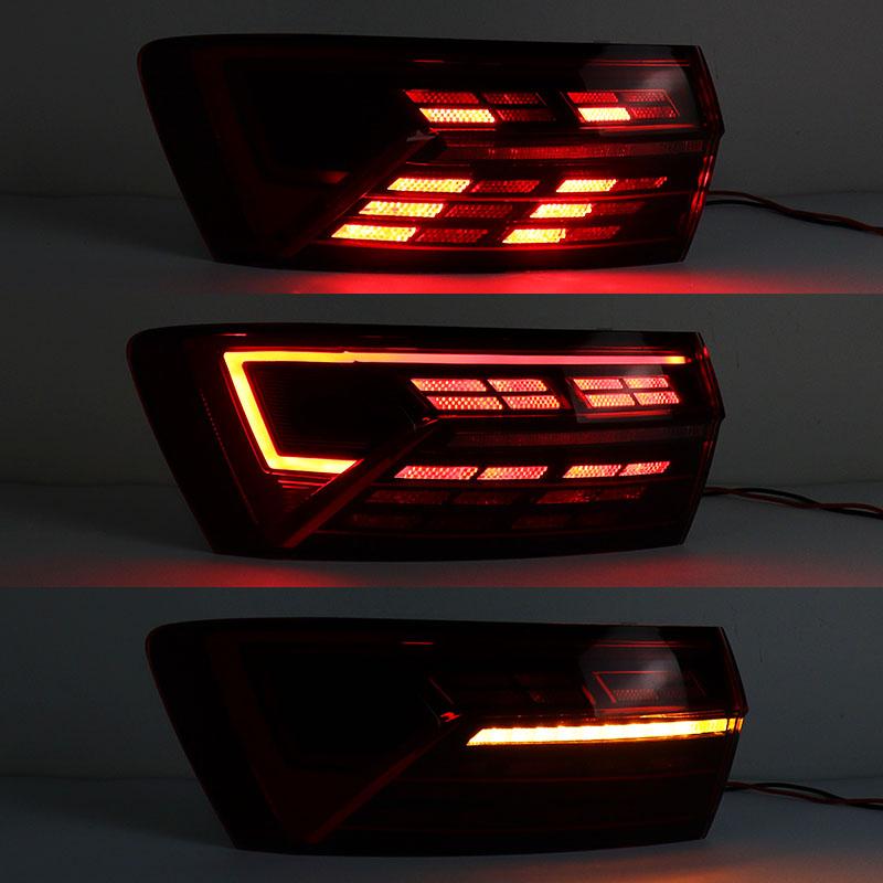 Car Accessories Rear Tail Light Fog Lamp Brake Reverse Turn Signal Auto Taillight For Volkswagen VW Sagitar Jetta 2019 2020 2025