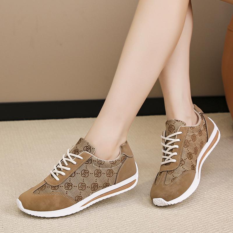 Fashion 2025 New Spring and Summer Women Mouth Fashionable Breathable Sneakers Flat Comfortable Casual Walking Sneakers