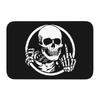 Skull Tearing Skeleton Door Floor Kitchen Bathroom Mat Anti-Slip Indoor Doormat Bedroom Living Room Entrance Rug Carpet Footpad