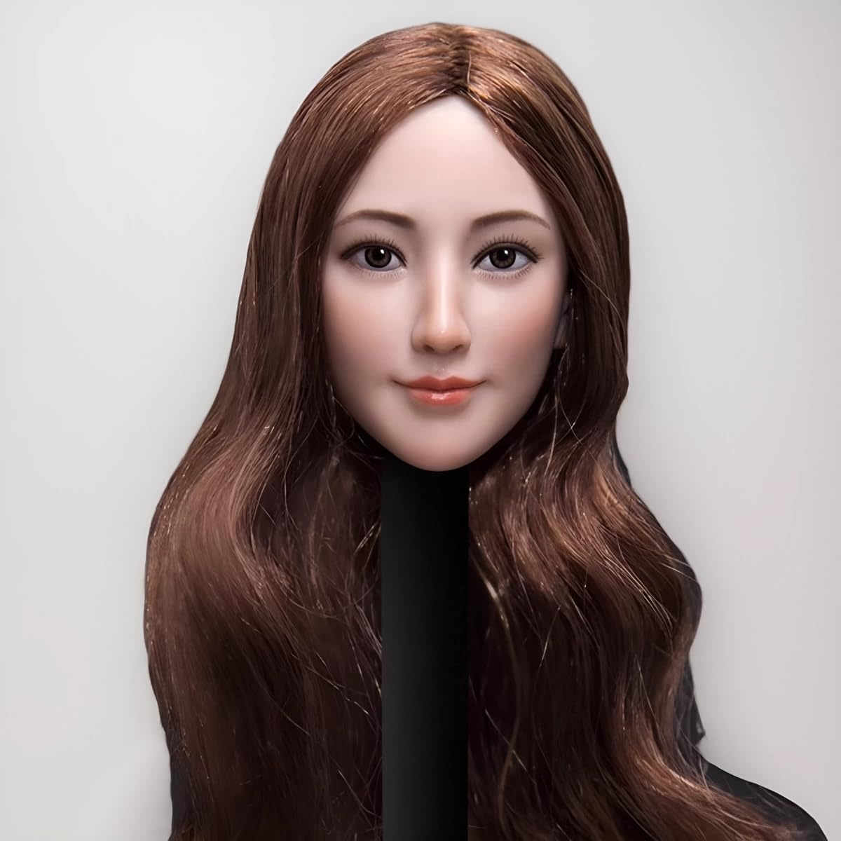 

[TOYBARJAPAN] Голова экшн-фигурки масштаба 1/6 для TBLeague и других тел: ИГРУШКИ ДЛЯ КОШЕК CT016C Коричневая Длинношерстная Азиатская Красавица Женская Голова (Тело и одежда