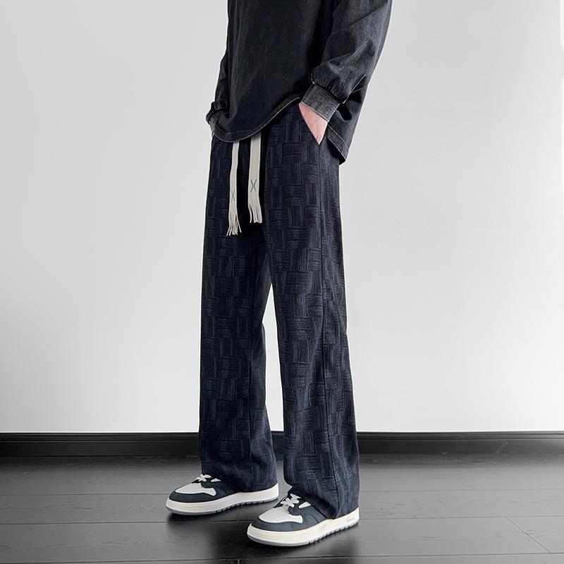 New Large Size Spring and Autumn Men's Casual Straight Sports Loose Trousers