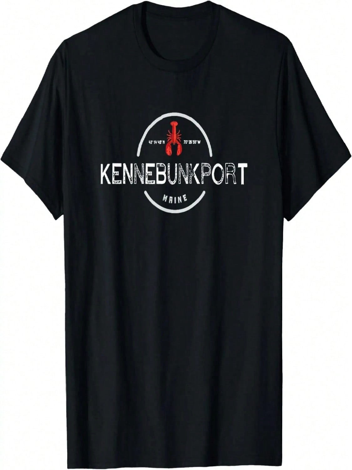 Kennebunkport Maine Graphic T T-Shirt S разноцветный