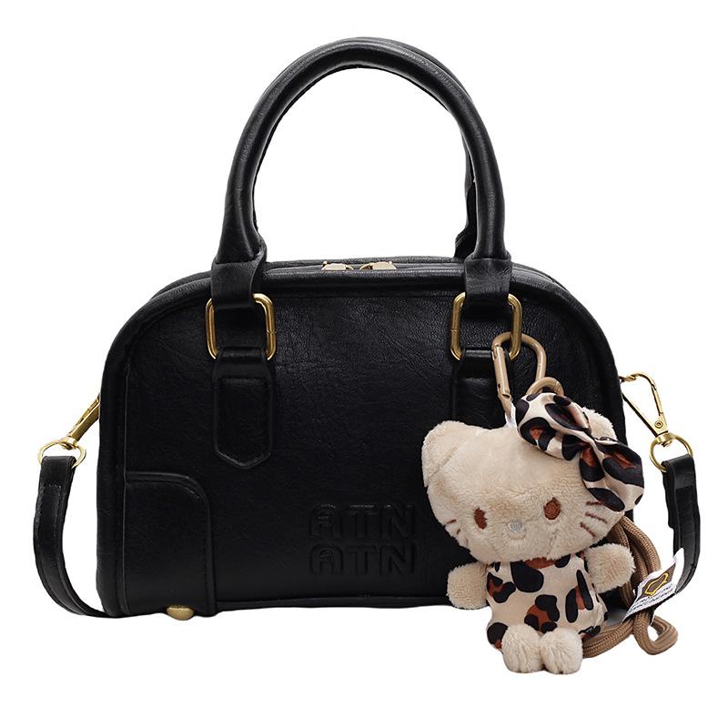 Maillard retro pillow bag women's autumn and winter new portable small square bag versatile single shoulder messenger bag