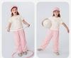 Mini Balabala Girls' and Children's Set Short Sleeve Summer T-shirt Pants New 2026