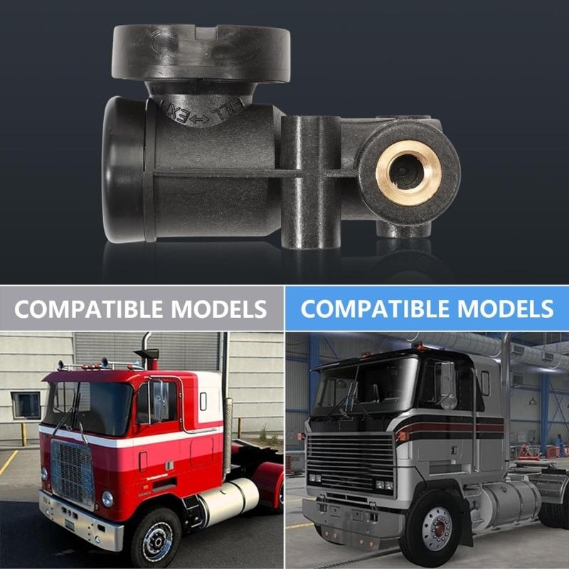 Heavy Duty Pneumatic Level Control Valves For H00600P Transport Vehicles 1/4" NPT Fitting F245563 3595979C91 3595979C92
