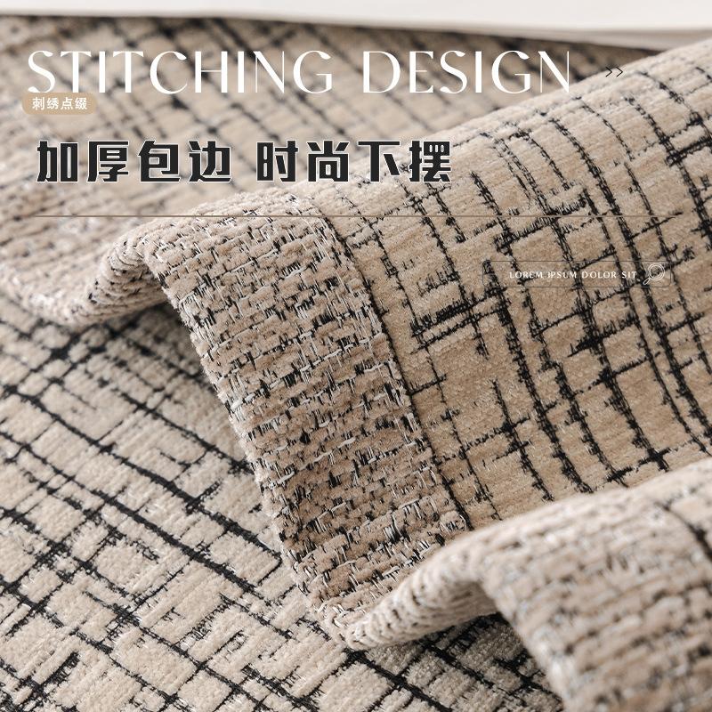 New Modern Light Luxury Sofa Cushion Universal In All Seasons Simple High-End Cover Non-Slip Chenier Cushion Cover