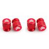 4pcs Aluminium Car Tire Wheel Valve Caps Stem Cover Emblem Styling For Citroen C1 C2 C3 C4 grand picasso C3-XR Auto Accessories amb123