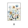 Abstract Floral Minimalist Watercolor Canvas for Living Room Sofa Wall