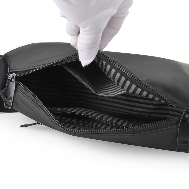 Crossbody-veske for menn Stor skulderveske