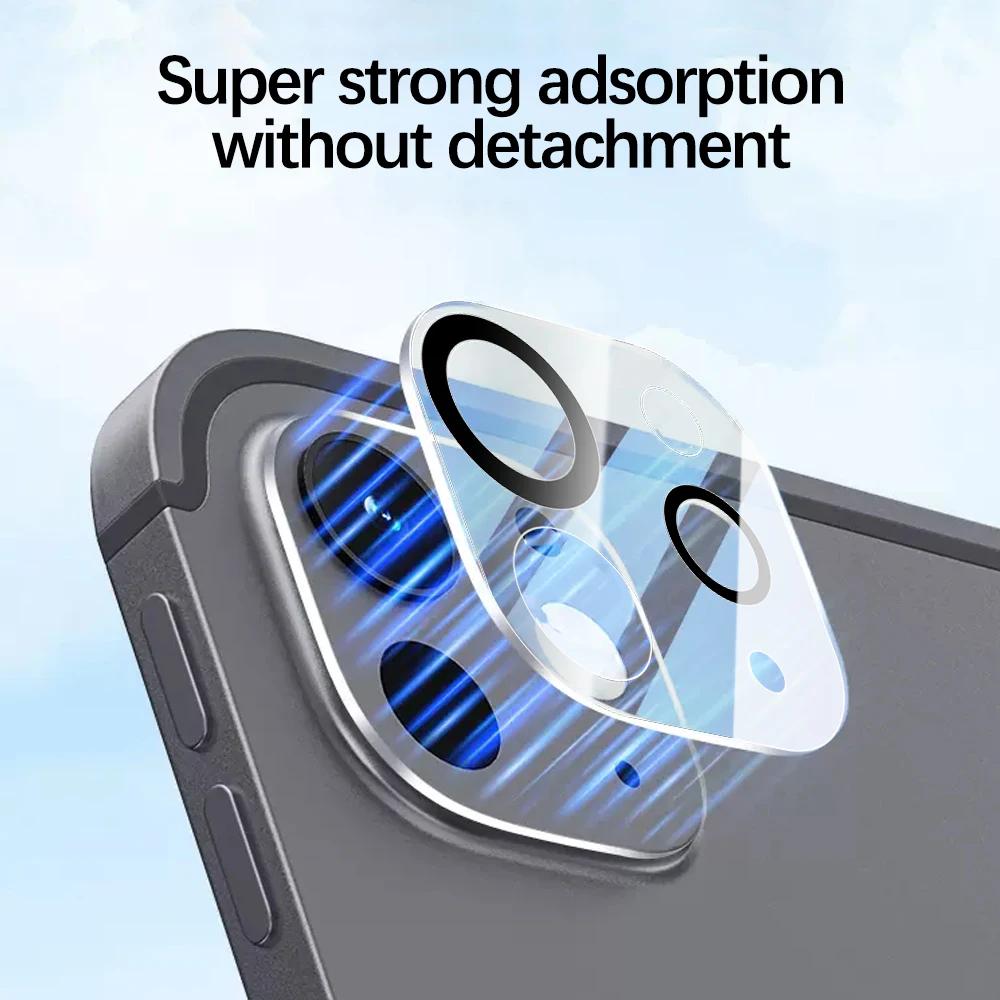 3PCS Tempered Glass Lens Films for Apple IPad Pro 11inch 13inch Transparent 9H Hardness Camera Protectors for IPad Pro 2026