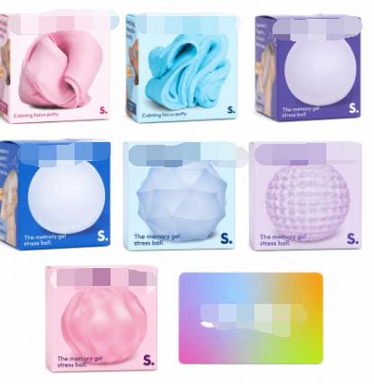 Textured Sensory Stress Relief Ball Soft Flexible Material Durable Design for Hand Exercise and Relaxation Therapy